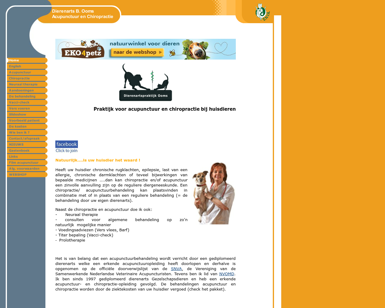 Beeldplaats huisdierenacupunctuur.nl in 1280x1024