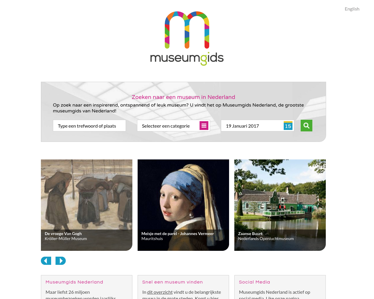Beeldplaats museumgidsnederland.nl in 1280x1024
