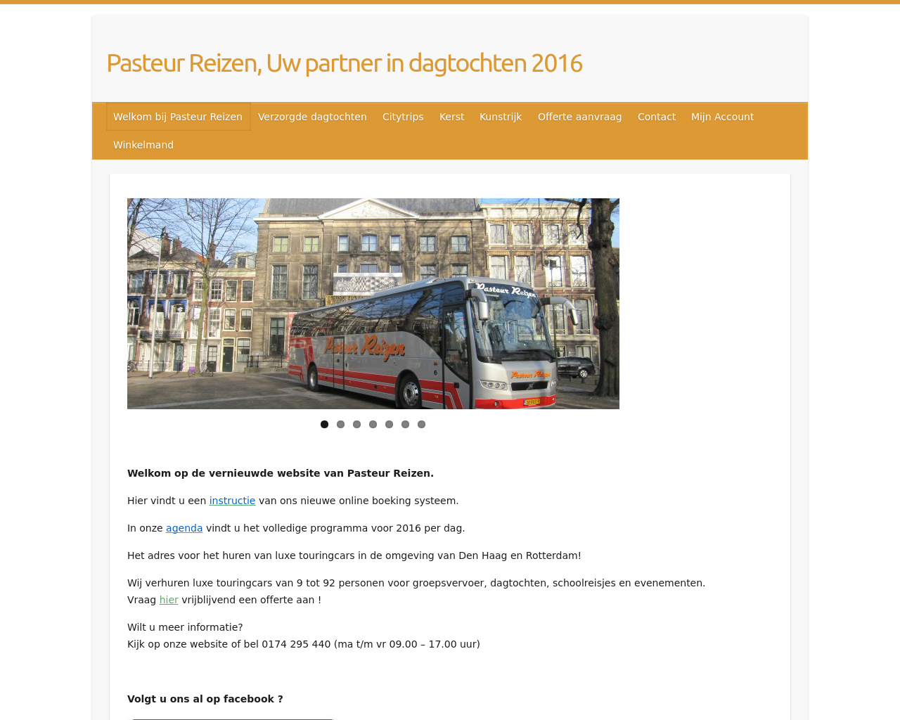 Beeldplaats pasteur-reizen.nl in 1280x1024