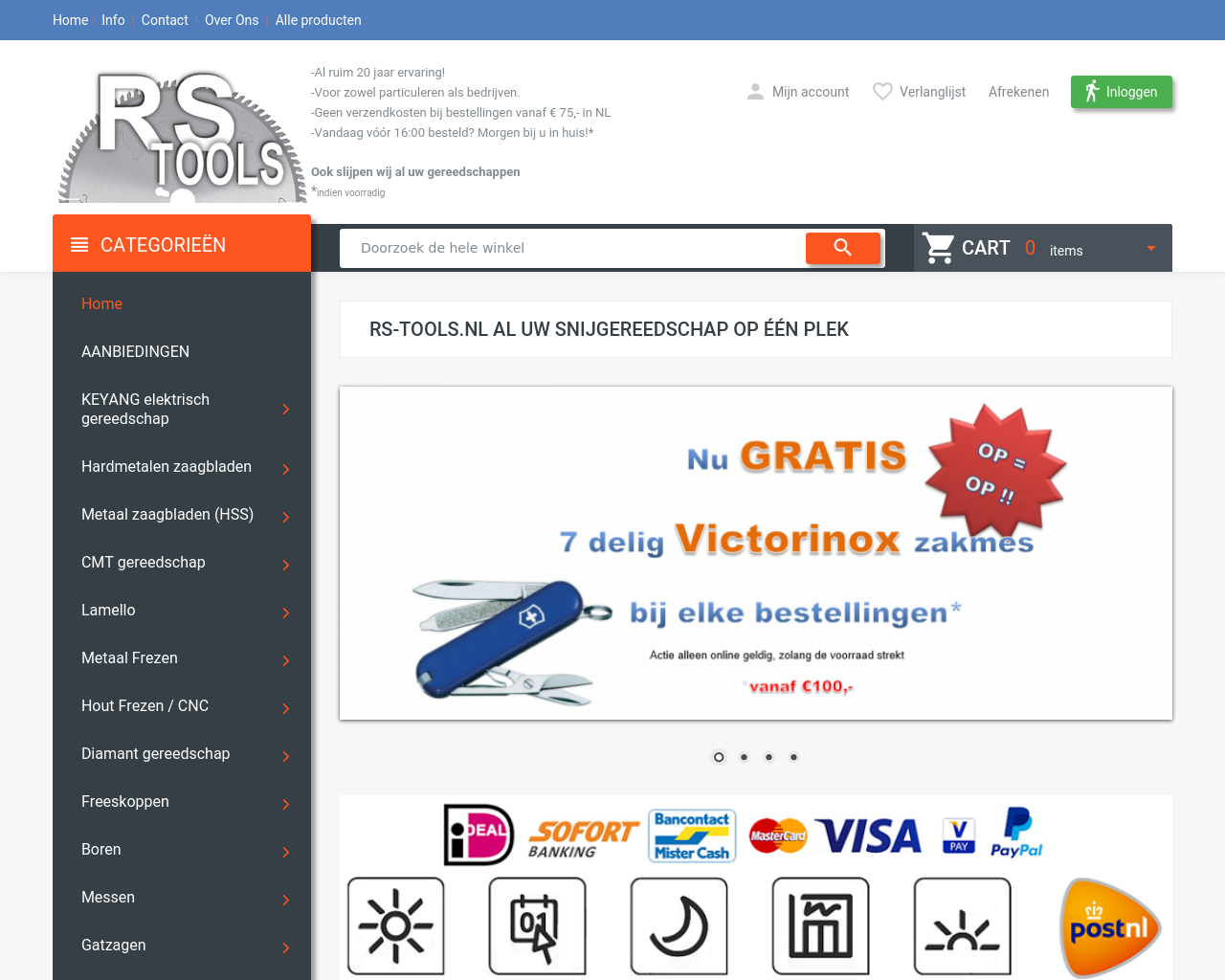 Beeldplaats rs-tools.nl in 1280x1024